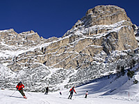 Skipisten in Alta Badia